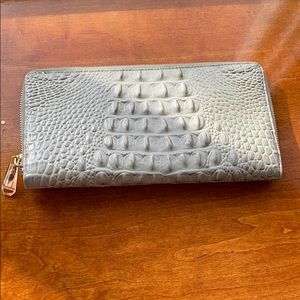 Brahmin extra large travel wallet